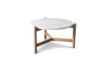 PIB V&auml;stra white marble coffee table