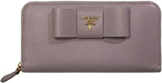 Prada Pre-owned Wallets, female, Pink, Size: ONE SIZE Pre-owned Vintage Wallet