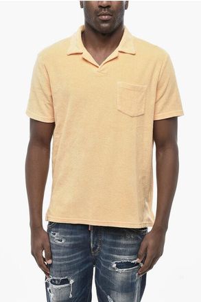 Altea Cotton Terry Open-Collar Polo ALICUDI with Pocket size Xxl