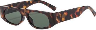 Generic Small Frame Mens Womens Outdoor Vacation Sunglasses(Multi-colored)