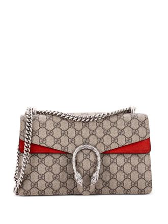 Gucci Dionysus Bag GG Coated Canvas Small shoulder bag - Red