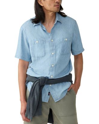 Faherty Tried And True Chambray Shirt