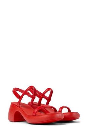 Camper Thelma Platform Slingback Sandal in Bright Red at Nordstrom Rack, Size 38