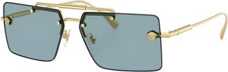 Versace VE 2245 100280 60mm Womens Rectangle Sunglasses