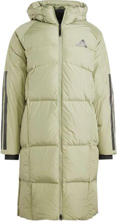 adidas Cold.Rdy Long Puffer Jacket Asia Sizing Olive Green JG3839