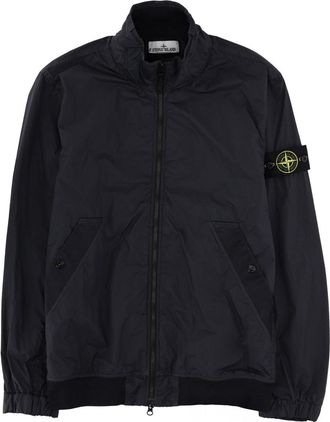 Stone Island Stiff Collar Zipper Polyamide Jacket