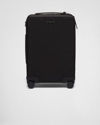 Prada Re-Nylon and Saffiano leather trolley