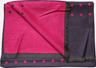 Swole Panda Womens NAVY/PINK SPOT SCARF - Size: ONE size