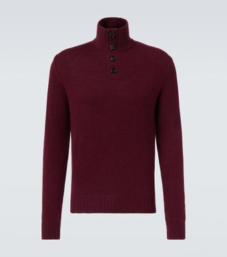 Allude Wool and cashmere turtleneck sweater