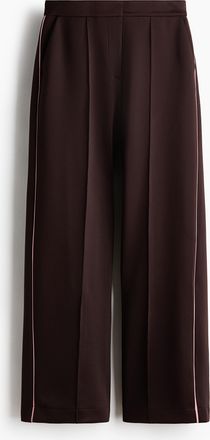 H&M Elegante Hose aus Scuba - Brown