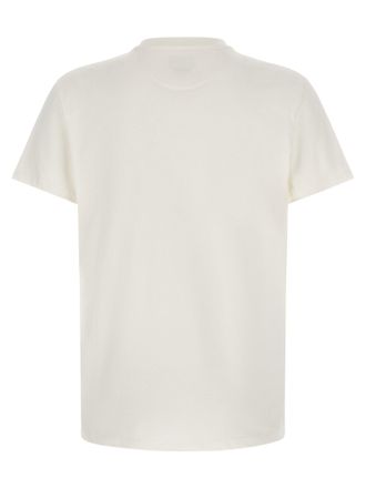 Fendi Logo-Embroidered T-Shirt - White