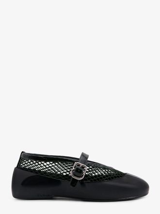 Alaia Ballerine Rubber Flat in mesh - ALAIA - gender_Woman