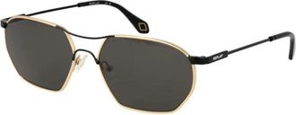 Replay Metal Frame Zonnebrillen - Heren - Zonnebrillen - Geel - ONE Size - Accessoires
