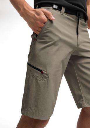 Maier Sports Bermudas MAIER SPORTS Nil Bermuda, Herren, Gr. 50, Normalgr&ouml;ssen, beige (dunkelbeige), 90% Polyamid, 10% Elasthan, Hosen Bermudas, kurze Herren Wander