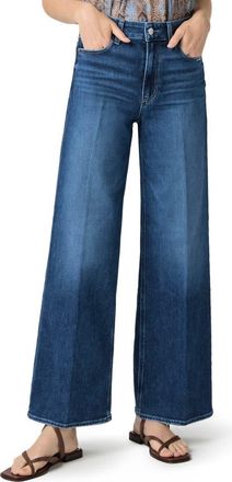Paige Anessa High Waist Wide Leg Jeans in Dresden at Nordstrom, Size 29