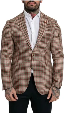 Lardini Hombre, Chaquetas, Multicolor, Talla: M