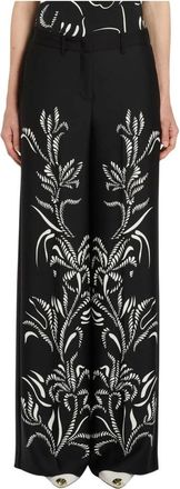 Marella Pantalones - Trousers - Mujer - Negro - M