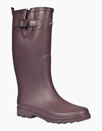 Trespass Womens Trespass Womens/Ladies Damon Waterproof Wellington Boots - Red - Size: 5