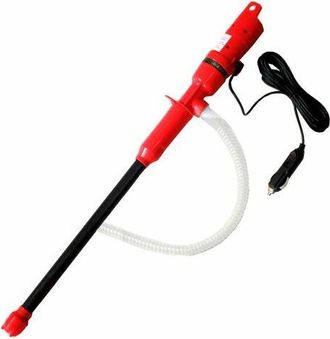 OEM Bomba El&eacute;ctrica Port&aacute;til De 12 V Para Transferencia De L&iacute;quidos, Apta Para Tanques De Peces Y Estanques, Compatible Con Gasolina, Di&eacute;sel Y Otros Fluid