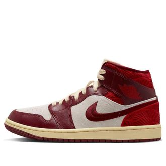 Nike Jordan (WMNS) Air Jordan 1 Mid SE Red Cream DZ2820-601