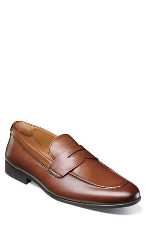 Florsheim Modena Moc Toe Penny Loafer in Cognac at Nordstrom, Size 11.5