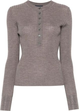 SOEUR Soeur, Truien & Vesten, Dames, Grijs, S, Grijze Trui voor Vrouwen