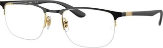 Ray-Ban 0Rx 6513 - unisex - Brillen - Zwart - 53 MM - Accessoires