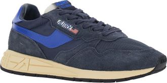 Autry Blue Reelwind Logo Sneakers