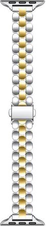 Posh Tech Emery Apple Watch Bracelet Watchband in Silver/Gold at Nordstrom