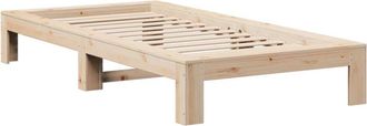 vidaXL Bed Frame without Mattress 90x190 cm Single Solid Wood Pine Vidaxl