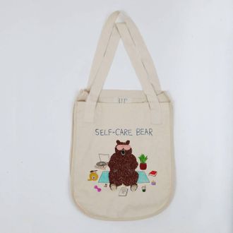 Unfortunate Portrait Up Tote Bag In Self Care