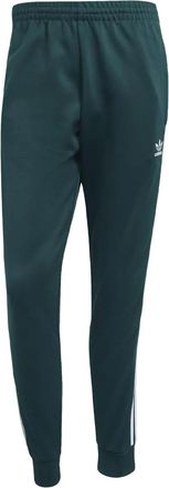 adidas Originals 3-Stripes track pants - men - Cotton/Recycled Polyester - M - Green