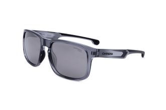 Carrera Mens 57 mm Grey Black Sunglasses CARDUC001-S-R6S-57