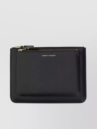 Comme Des Gar&ccedil;ons leather pouch wallet