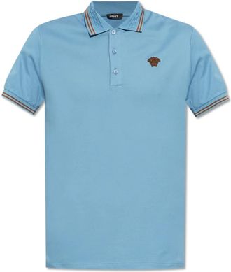 Versace Hombre, Camisetas, Azul, Talla: S