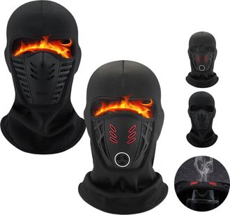 Generic 2026 Winter Warm Anti-Haze Balaclava Full Face Mask - Anti-Fog Breathable Thermal Face Cover, Windproof Cold Weather Mask for Skiing, Cycling & Motorc