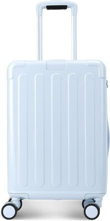 Hedgren Nostos Glossy Spinner Carry-On in Aither Blue at Nordstrom
