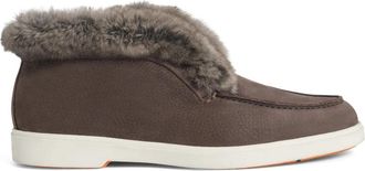 Santoni Desert Boot - Dames - Winterlaarzen - Bruin - 36 1/2 EU - Leer - Schoenen