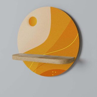 OEM Arreglo Naranja Estante Redondo