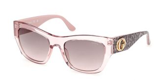 Guess GU00363 72F Womens Sunglasses Pink Size 55
