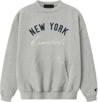 Fear of God Yankees Sport Crewneck Concrete Heather 192ML254412F