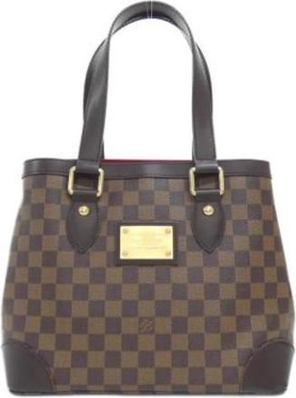 Louis Vuitton Pre-owned Tote Bag - Dames - Vintage Shopper - Bruin - ONE Size - Vintage