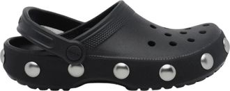 Crocs Klassieke Clog met Grote Studs - Dames - Klompen - Zwart - 41 EU - Schoenen