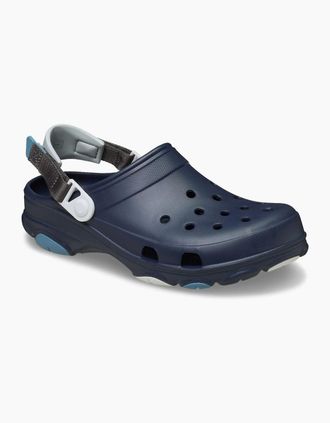 Crocs Mens Crocs All-Terrain EVA Mens Navy Clogs - Size: UK 9 / eu 43/44 / us m10w12