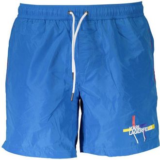 Karl Lagerfeld Azzurro Polyester Heren Zwem Boxer