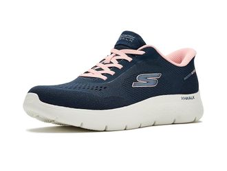 Skechers Go Walk Flex Azriel Hands Free Slip-Ins Womens Walking Shoes Navy/Pink : 10.5 B - Medium, Synthetic