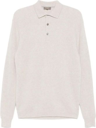 N.Peal Polo a coste - Grigio