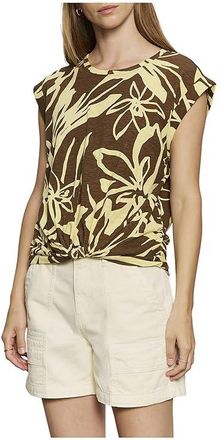 Sanctuary Knotted Muscle T-Shirts Womens Clothing Lotus : LG (US 10-12)