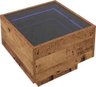 vidaXL Vidaxl - Coffee Table Old wood 40 x 40 x 30 cm Engineered wood