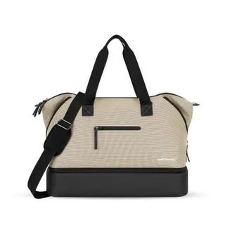 Sherpani Boston Anti-Theft Weekender Duffle Bag in Straw at Nordstrom